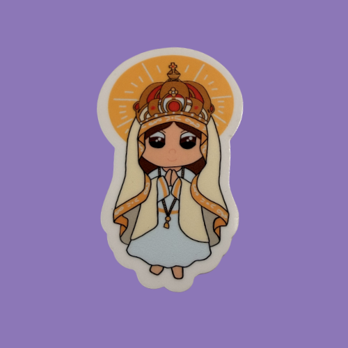 Our Lady Of Fatima Sticker