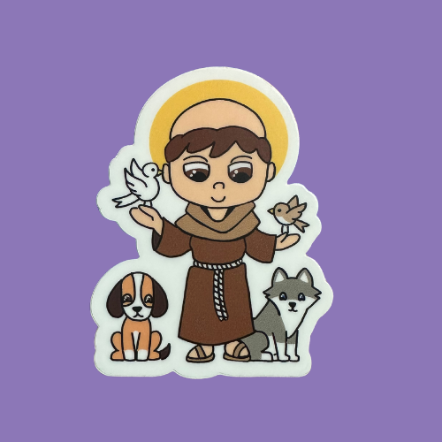 St. Francis Sticker