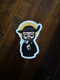 Saint Damien Sticker