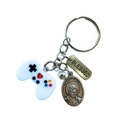 Carlo Acutis Keychain White