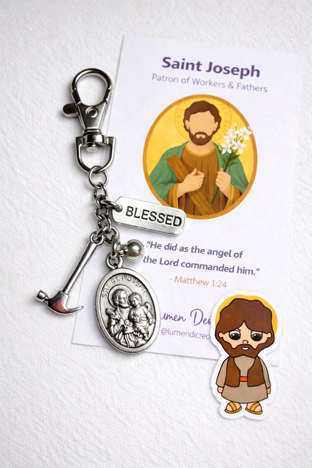 St. Joseph Keychain Bundle